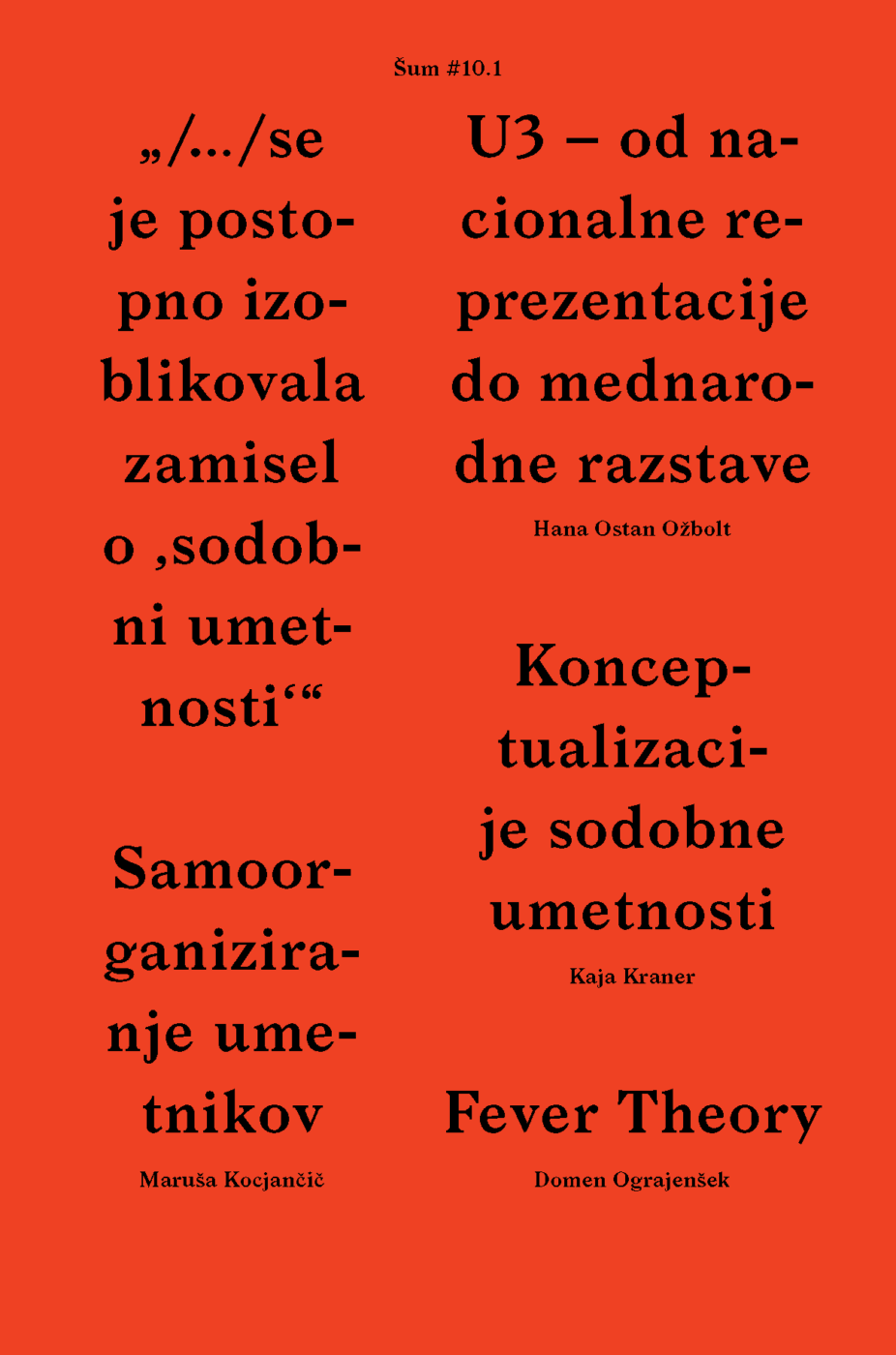 /.../ se je postopno izoblikovala zamisel o ‚sodobni umetnosti‘